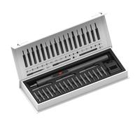 Ensemble de lunettes rechargeables, contrôle de moment modifiable, rangement attrayant des pointes 10 divisions de précision, variétés de montures pour tout le monde, entretien permanent de lunettes