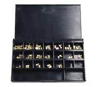 Ensemble de machines de codage de date à roue d'encre industrielle - 2 × 3,5 × 6,8 mm et 3 × 3,5 × 6,8 mm T/R Type lettres matrices pour machines d'étanchéité et d'emballage MY-380F - (Type R)