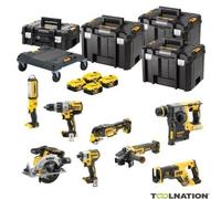 Ensemble de machines sans fil DEWALT DCK853P4T-QW 18V XR 8 pièces en TSTAK (4 batteries 5.0Ah)