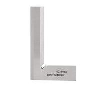 Ensemble de machiniste carré en acier mécanique à angle élevé pour le travail du bois - Rapporteur de mesure de type L - Goniomètre - Inclinomètre - Règle d'alignement - Détecteur d'angle numérique