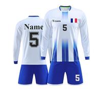 Ensemble de Maillot de Foot Enfant Personnalis avec Le Logo de l'équipe de Numéro de Nom Maillot Foot Personnalisé Homme