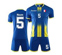 Ensemble de Maillot de Foot Enfant Personnalis avec Le Logo de l'équipe de Numéro de Nom Maillot Foot Personnalisé Homme