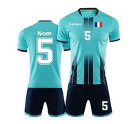 Ensemble de Maillot de Foot Enfant Personnalis avec Le Logo de l'équipe de Numéro de Nom Maillot Foot Personnalisé Homme