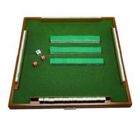Ensemble De Majong Chinois Facile À Lire, Table De Mahjong Traditionnelle, Jeux Américains Portables, Mini Jouet De Mahjong pour Fête en Famille