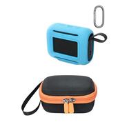 Ensemble de Mallette de Transport en Peau de Silicone et Coque Rigide pour GO 5, Protection de Barre de Son sans Fil, de Transport, de Rangement