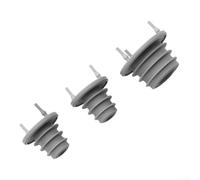 Ensemble de manchons O35/S8 Max pour Revo Sealing Pro en caoutchouc de rechange (2 petits et 1 grand tuyau) pour aspirateur Ultra/Q pour Ultra/S7