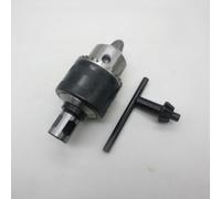 Ensemble de mandrin de perceuse avec adaptateur de tige de 1,9 cm pour tige conique B16 et filetage 1/2-20UNF, kit d'adaptateur de perceuse magnétique en acier avec clé à clé, options de serrage 1,5