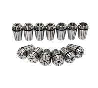 Ensemble de mandrins à pince ER11, ER16, ER20, ER25, 1 à 16 mm, for centre d'usinage CNC, machine de gravure, tour, outil de collecte(ER11 7pcs (1-7mm))