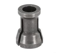 Ensemble de mandrins de serrage pour machines de gravure et de découpe, 6 mm/6,35 mm/8 mm, acier au carbone, serrage, compatible avec défonceuses électriques (6 mm)