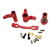 Ensemble de manivelle en alliage pour Arrma Typhon 6S BLX Infraction 6S Felony 6S Kraton 6S Outcast 6S Mojave 6S Notorious 6S Pièces de mise à niveau (rouge)