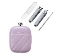 Ensemble de manucure élégant de 4 pièces avec fichier à ongles et sélection des oreilles pour les amateurs de beauté