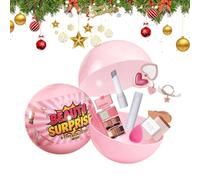 Ensemble de maquillage de Noël pour femme, kits de luxe pour débutants, emballage de décoration de ruban, trousse de maquillage facile à transporter, cadeau pour petite amie, femme, mère, grand-mère