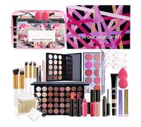 Ensemble de maquillage, Kit complet de maquillage pour femmes | Kit de maquillage, mascara durable, kit de maquillage complet, sac de rangement