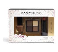 Ensemble de maquillage - MAGIC STUDIO - Kit essentiel - Ustensiles et accessoires - Idéal pour femme