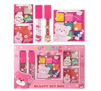 Ensemble de Maquillage pour Débutants - Ensemble de Maquillage pour le Visage Portable - Kit De Maquillage Pour Adolescents | Pour Filles En Voyage D'affaires Cadeau Pour Amies Ou Femme