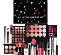 Ensemble De Maquillage Pour Femmes - Kit Complet De Maquillage, Kit De Beauté Complet Avec Pinceaux Et Palette | Collection De Cosmétiques Complète, Maquillage Pour Femmes Pour Transformer Et Améliore