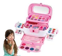 Ensemble de Maquillage pour ,Jouet Lavable de Vraies Princesses cosmétiques - Ensemble de Jeu | pour 3 à 12 Ans Noël Anniversaire fête déguisement Jeu d'imagination