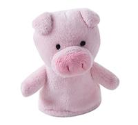 Ensemble de marionnettes à doigts d'animaux de dessin animé pour bébé, jouets éducatifs pour enfants, cadeau pour enfants, cochon rose