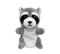 Ensemble de marionnettes à doigts - Design en peluche douce, personnages de dessins animés lumineux, contrôle facile à la main, taille d'affichage compact | Pour les histoires familiales, les