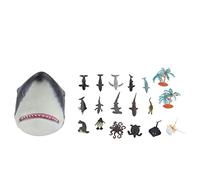 Ensemble de marionnettes à Main en Forme d'animaux Marins, 16 modèles d'animaux réalistes, tête de Poisson, Jouets pour Enfants, Jeu de rôle interactif, Jouet éducatif pour