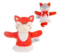 Ensemble de marionnettes ¿¿ main en peluche, marionnettes ¿¿ doigts d'animaux calins pour enfants, poup¿¿es de th¿¿atre r¿¿alistes aux couleurs vives, motif renard