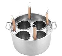 Ensemble De Marmites avec Séparateur Et Colader Straier, Marmites avec Couvercles, Marmite Et Insert De Marmite à Pâtes, pour Outil De Cuisine Commerciale De Restaurant à Domic, 4 Holes