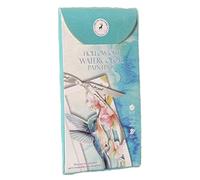 Ensemble De Marque-pages Aquarelle - 10 Marqueurs De Page En Papier Avec Des Motifs Artistiques Creux | Collection De Décoration De Lecture Esthétique | Papeterie Portative Faite À La Main Pour