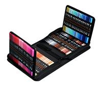 Ensemble de marqueurs art stylo pinceau à pointe avec et fine Idéal pour le dessin croquis coloriage la calligraphie lettrage manuscrit journaling planning les projets artistiques Excellent cadeau art