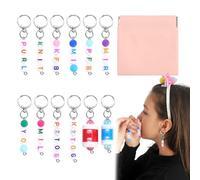 Ensemble de marqueurs au crochet : PU bien conçu, pendentifs acryliques pour travaux manuels, marqueurs de point multi-usages, accessoires créatifs polyvalents | Pour tricoter le crochet