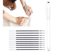 Ensemble De Marqueurs De Tissu - Stylos À Coudre Effaçables À La Chaleur, Outils De Marquage De Matelassage, Stylo À Encre Qui Disparaît Avec Effacement À Haute Température Et Marquage Précis Du Tissu