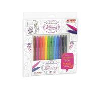 Alpino Color Experience Pack Initiation à Lettering | Guide d'Initiation à Lettering | Marqueurs pour Lettering