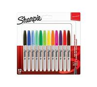 Ensemble de Marqueurs Sharpie 2065404 Multicouleur 1 mm 12 Pièces