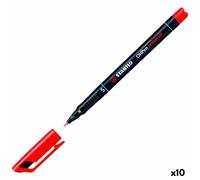 Ensemble de Marqueurs Stabilo OHPEN UNIVERSAL Noir 0,4 mm [10 Unités]
