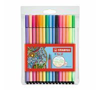 Ensemble de Marqueurs Stabilo Pen 68 Standard + Neon 15 Pièces Multicouleur