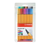 Ensemble de Marqueurs Stabilo Point 88 20 Pièces Multicouleur