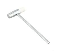 Ensemble de marteau à panne sphérique avec double tête - Mini coup mort et outil de frappe double face pour la réparation de montres, l'incrustation de bijoux et les tâches de bricolage (S)