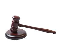 Ensemble de marteau de juge et de blocs sonores en bois fabriqués à la main, for les réunions d'enchères au tribunal et les procès simulés des étudiants Maillets en bois