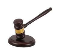 Ensemble De Marteaux De Vente Aux Enchères - Marteau En Bois De Style Droit Avec Base Anti-bruit, Finition Professionnelle | Juge Hammer Pour La Pratique Juridique, lesRéunions D'entreprise, lesCéré