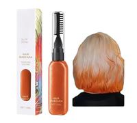 Ensemble de mascara colorant capillaire temporaire, 8 couleurs vives, crée des formes cool, facile à utiliser et à laver, adapté à la coiffure DIY quotidienne, aux événements de festival