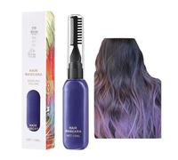 Ensemble de mascara colorant capillaire temporaire, 8 couleurs vives, crée des formes cool, facile à utiliser et à laver, adapté à la coiffure DIY quotidienne, aux événements de festival