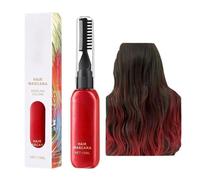 Ensemble de mascara colorant capillaire temporaire, 8 couleurs vives, crée des formes cool, facile à utiliser et à laver, adapté à la coiffure DIY quotidienne, aux événements de festival