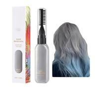 Ensemble de mascara colorant capillaire temporaire, 8 couleurs vives, crée des formes cool, facile à utiliser et à laver, adapté à la coiffure DIY quotidienne, aux événements de festival