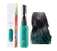 Ensemble de mascara colorant capillaire temporaire, 8 couleurs vives, crée des formes cool, facile à utiliser et à laver, adapté à la coiffure DIY quotidienne, aux événements de festival
