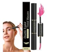 Ensemble de mascara coloré à double extrémité pour cils, mascara d'Halloween, cosplay, rehausseur de cils, formule imperméable et anti-taches, amélioration spectaculaire du volume et de la longueur, 5