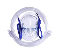 Ensemble de Masques à oxygène pour Animaux de Compagnie, avec Tube et Sangle élastique, Masque à oxygène en Plastique Transparent pour Chats et Chiens, Masques pour Chiens