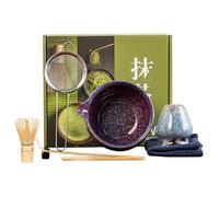 Ensemble de matcha | Ensemble de fabrication de matcha de cérémonie | Ustensiles professionnels de cérémonie du thé pour la pratique du rituel du matin, la méditation, la relaxation à la maison