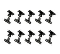 Ensemble de matériel de connecteur de panneau, clips de dissimulés, paquet de 10 pièces de fixation pour projets de panneaux muraux décoratifs, fixation murale dissimulée, clips de de