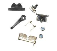 Ensemble de matériel de levier de boîtier de tondeuse adapté pour 8148 8591, six pièces de rafraîchissement extérieur pour barbiers à usage quotidien, pièces de rechange de tondeuse, vis à ressort de