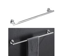 Ensemble de matériel de salle de bain, acier inoxydable, porte-serviettes noir, 001YW
