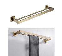 Ensemble de matériel de salle de bain, acier inoxydable, porte-serviettes noir, 002fg